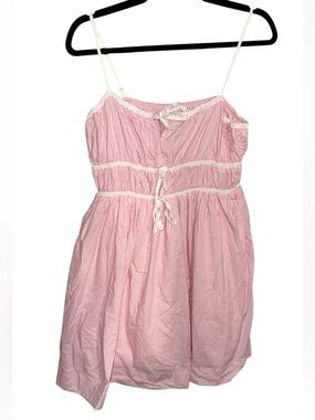 All In Favor Front Bow Fit & Flare Minidress